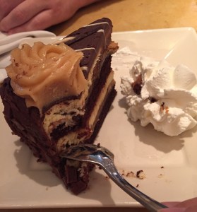 We split this slice of deliciousness!